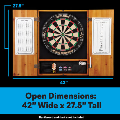Viper Metropolitan Steel Tip Dartboard Cabinet