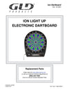 Viper Ion Illuminated Electronic Dartboard, 15.5" Regulation Target