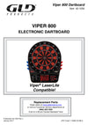 Viper 800 Electronic Dartboard, 15.5" Regulation Target