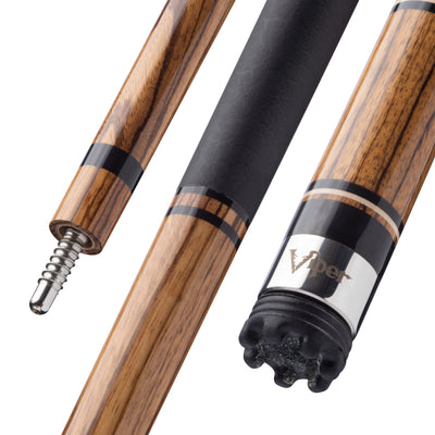 Viper Naturals Zebrawood Billiard/Pool Cue Stick