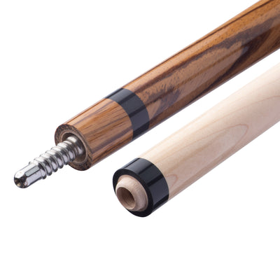 Viper Naturals Zebrawood Billiard/Pool Cue Stick