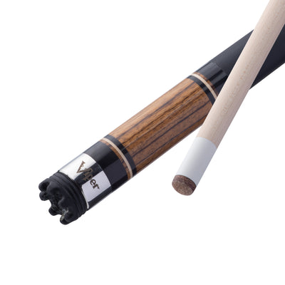 Viper Naturals Zebrawood Billiard/Pool Cue Stick