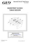 Mainstreet Classics 36" Foosball