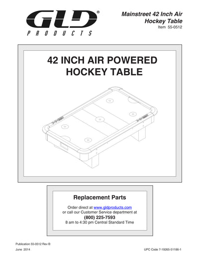 Mainstreet Classics 42" Table Hockey