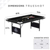 Fat Cat Trueshot 6' Folding Billiard Table