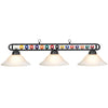 Ram Game Room 55" Mb/White Billiard Ball Fixture