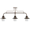 Ram Game Room Edison - 60" 3Lt Billiard Light