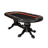 BBO Poker Tables Elite Alpha LED Oval Poker Table 2