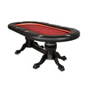 BBO Poker Tables Elite Alpha LED Oval Poker Table 4