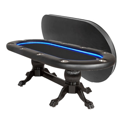 BBO Poker Tables Elite Alpha LED Oval Poker Table 17