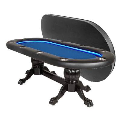 BBO Poker Tables Elite Alpha LED Oval Poker Table 14