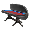 BBO Poker Tables Elite Alpha LED Oval Poker Table 16