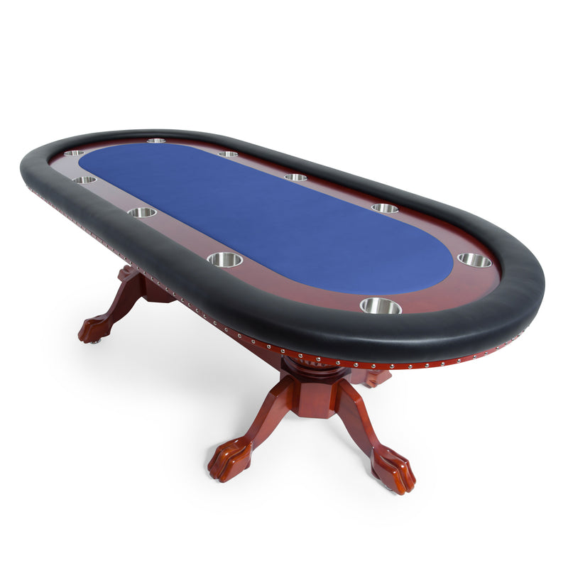 BBO Poker Tables Rockwell Oval Poker Table 1
